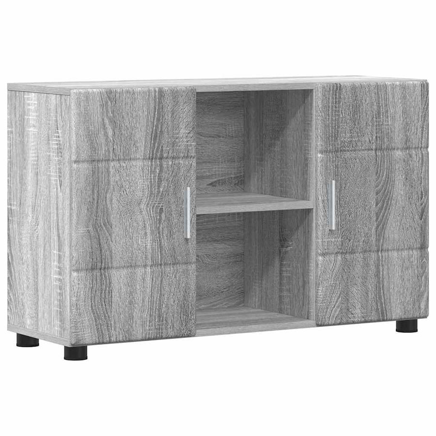 Dressoir Grijs Sonoma 88,5 x 30,5 x 55,5 cm Bewerkt hout