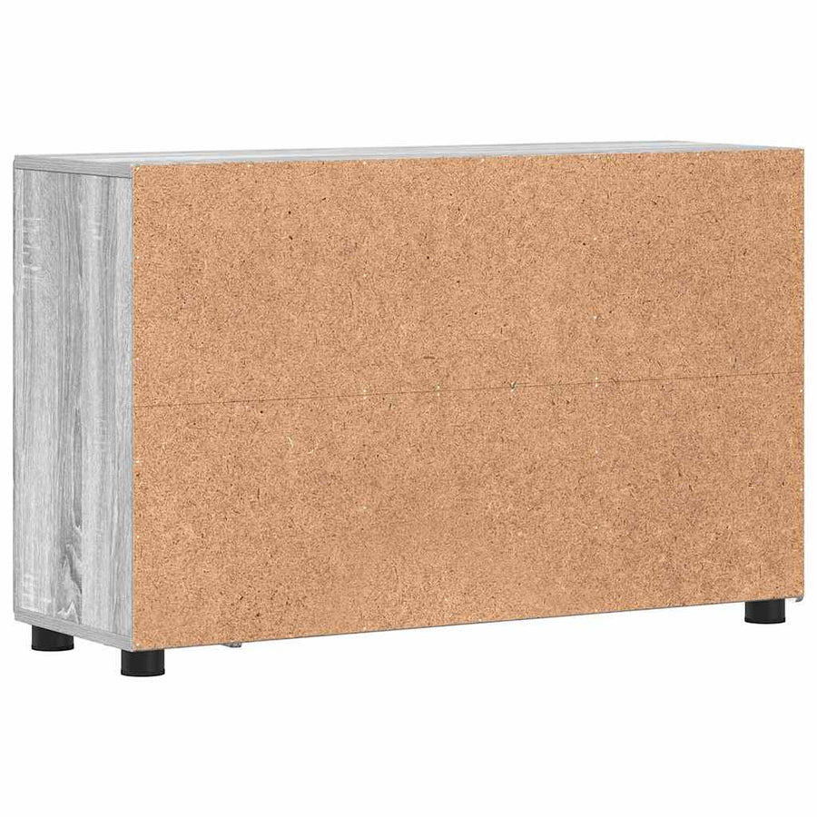 Dressoir Grijs Sonoma 88,5 x 30,5 x 55,5 cm Bewerkt hout