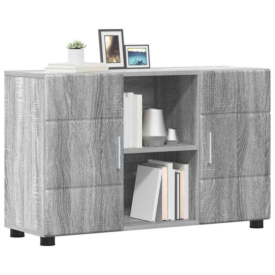 Dressoir Grijs Sonoma 88,5 x 30,5 x 55,5 cm Bewerkt hout