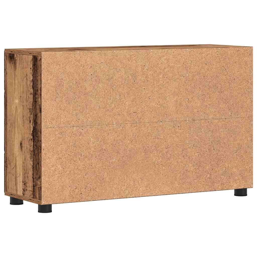 Dressoir met plank Oudhout 88,5 x 30,5 x 55,5 cm Bewerkt hout