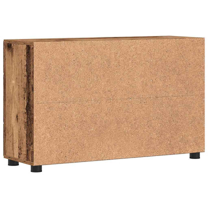 Dressoir met plank Oudhout 88,5 x 30,5 x 55,5 cm Bewerkt hout