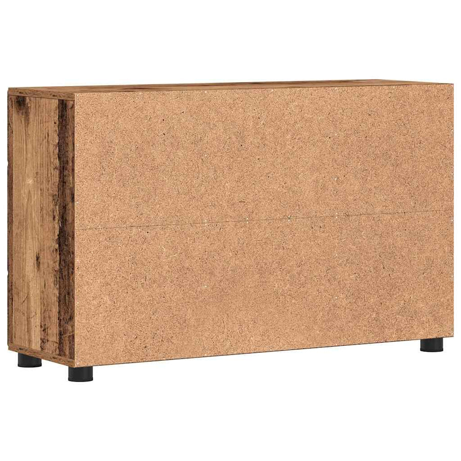 Dressoir met plank Oudhout 88,5 x 30,5 x 55,5 cm Bewerkt hout