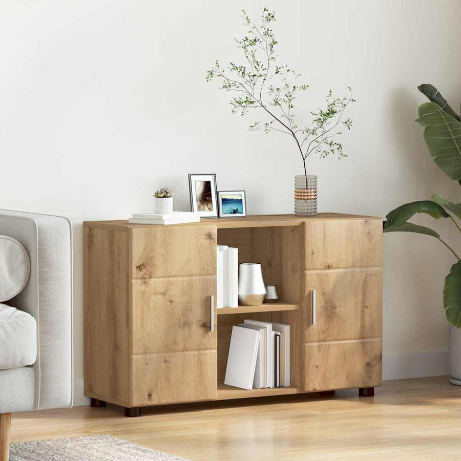 Dressoir Artisan Eiken 88,5 x 30,5 x 55,5 cm Bewerkt hout