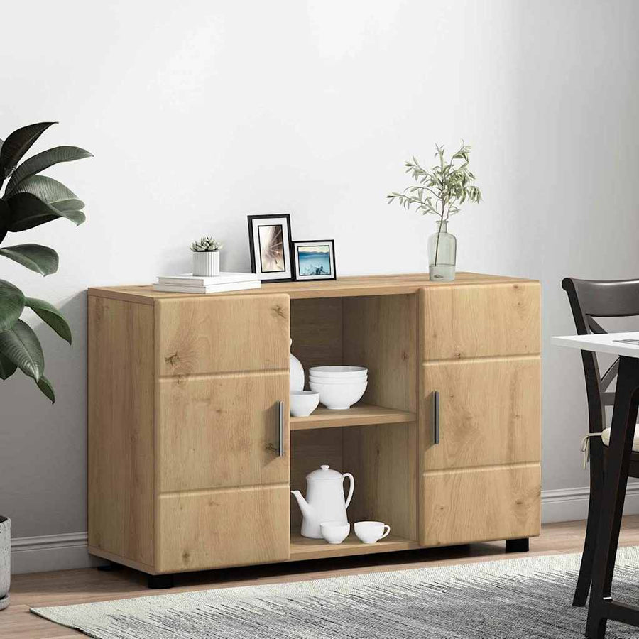 Dressoir Artisan Eiken 88,5 x 30,5 x 55,5 cm Bewerkt hout