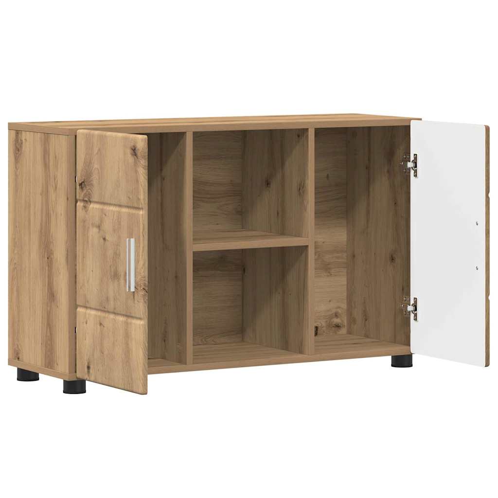 Dressoir Artisan Eiken 88,5 x 30,5 x 55,5 cm Bewerkt hout