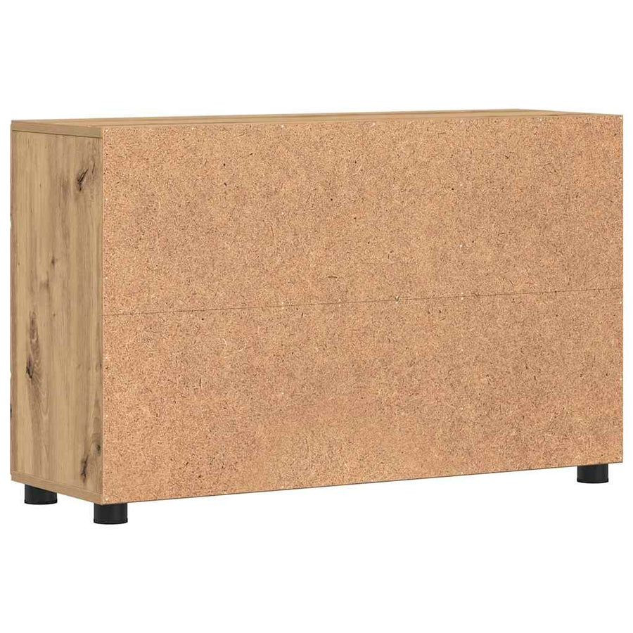 Dressoir Artisan Eiken 88,5 x 30,5 x 55,5 cm Bewerkt hout