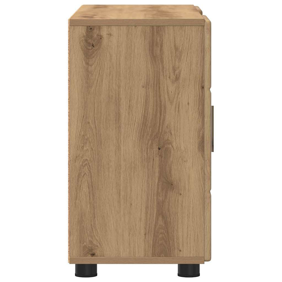 Dressoir Artisan Eiken 88,5 x 30,5 x 55,5 cm Bewerkt hout