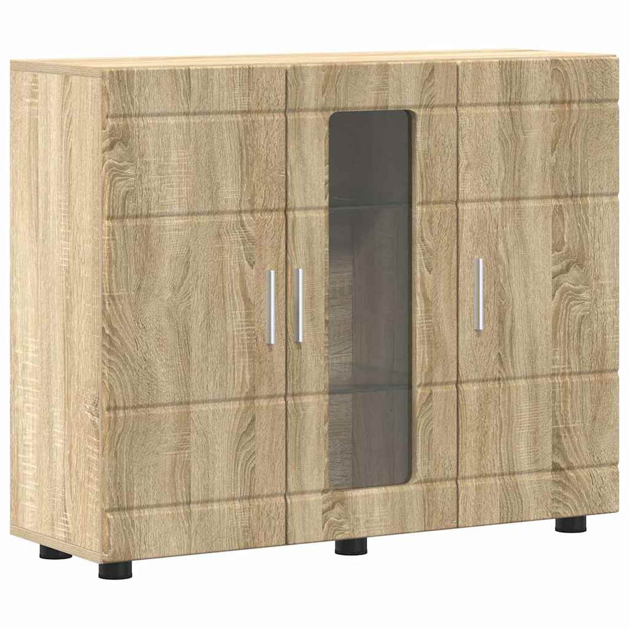 Houten Kast Sonoma Eiken 88,5 x 30,5 x 73 cm Bewerkt hout