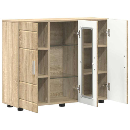 Houten Kast Sonoma Eiken 88,5 x 30,5 x 73 cm Bewerkt hout