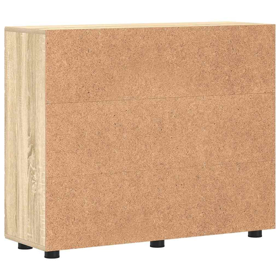 Houten Kast Sonoma Eiken 88,5 x 30,5 x 73 cm Bewerkt hout
