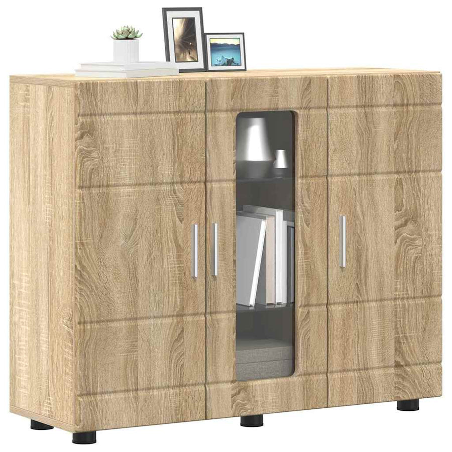 Houten Kast Sonoma Eiken 88,5 x 30,5 x 73 cm Bewerkt hout