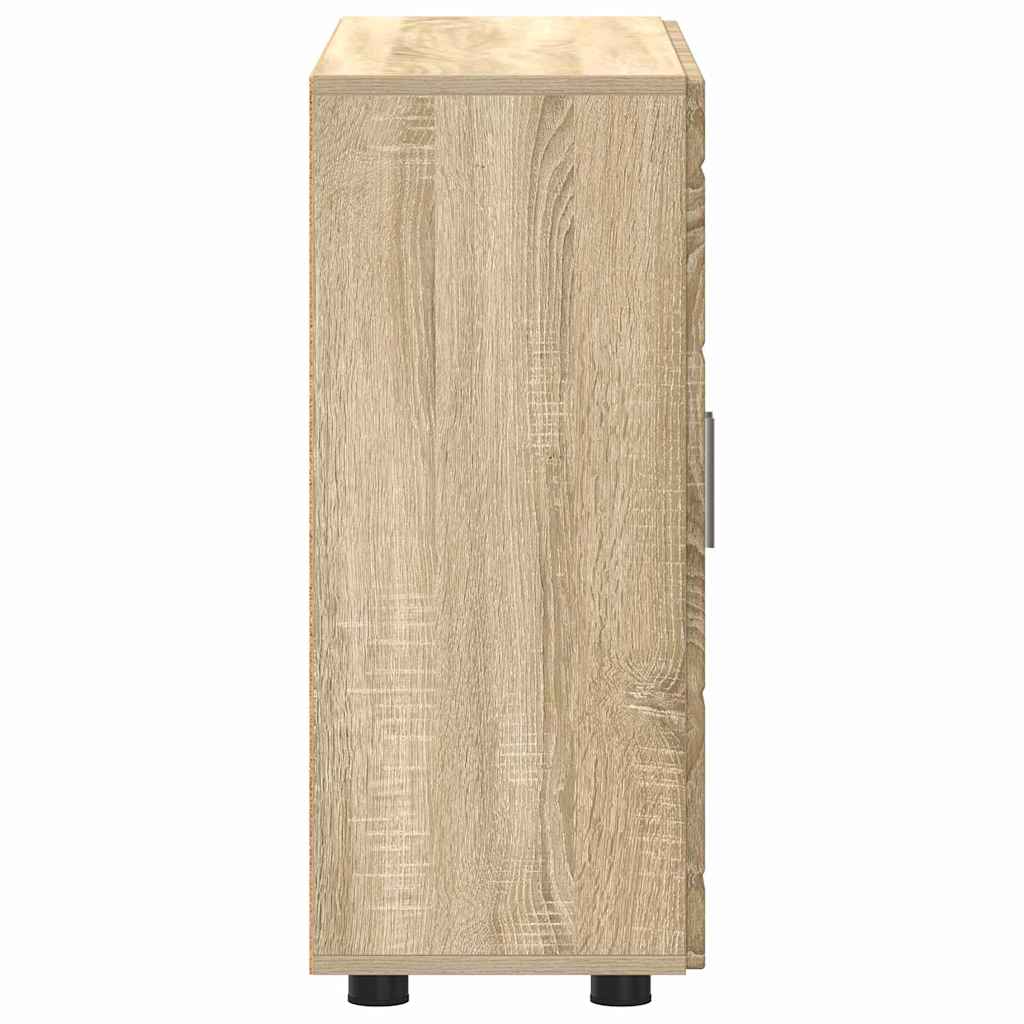 Houten Kast Sonoma Eiken 88,5 x 30,5 x 73 cm Bewerkt hout