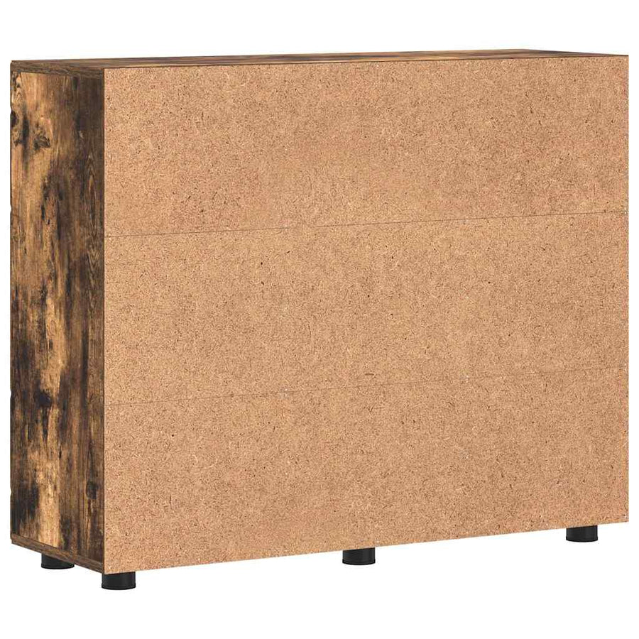 Houten Kast Gerookt eiken 88,5 x 30,5 x 73 cm Bewerkt hout