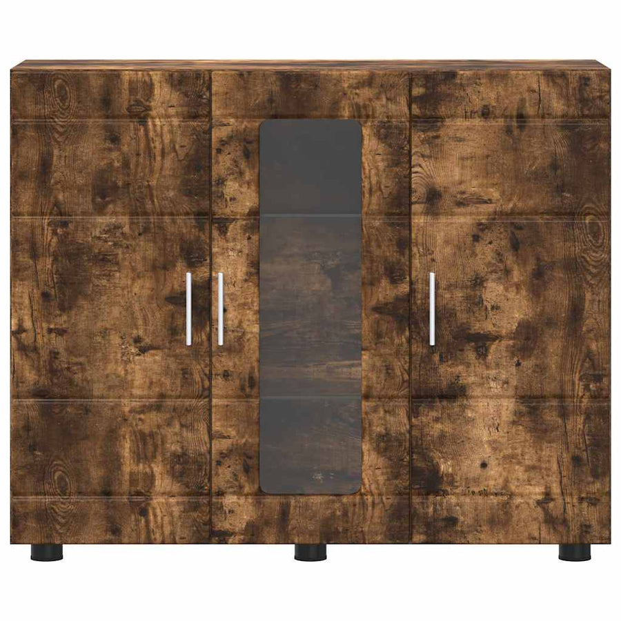 Houten Kast Gerookt eiken 88,5 x 30,5 x 73 cm Bewerkt hout