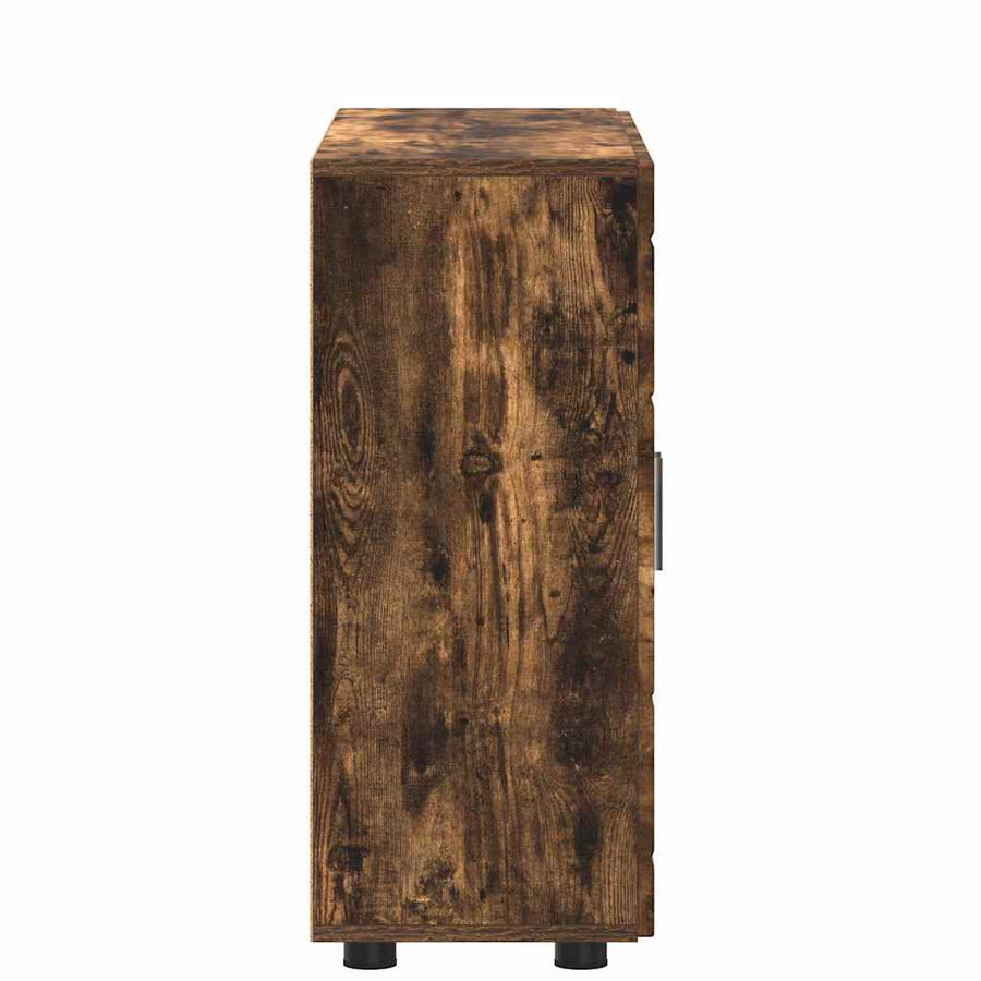Houten Kast Gerookt eiken 88,5 x 30,5 x 73 cm Bewerkt hout