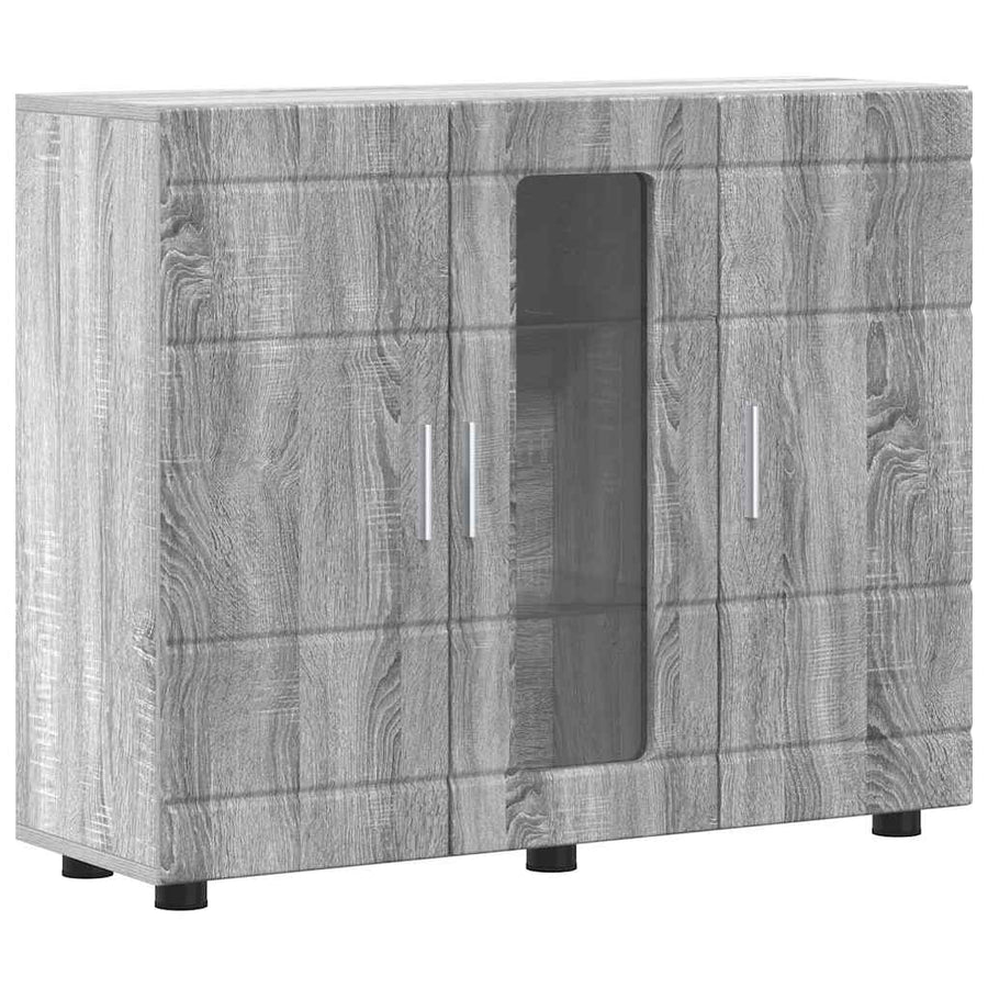 Houten Kast Grijs Sonoma 88,5 x 30,5 x 73 cm Bewerkt hout
