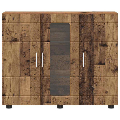 Houten Kast met opslag Oudhout 88,5 x 30,5 x 73 cm Bewerkt hout