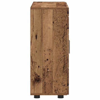 Houten Kast met opslag Oudhout 88,5 x 30,5 x 73 cm Bewerkt hout