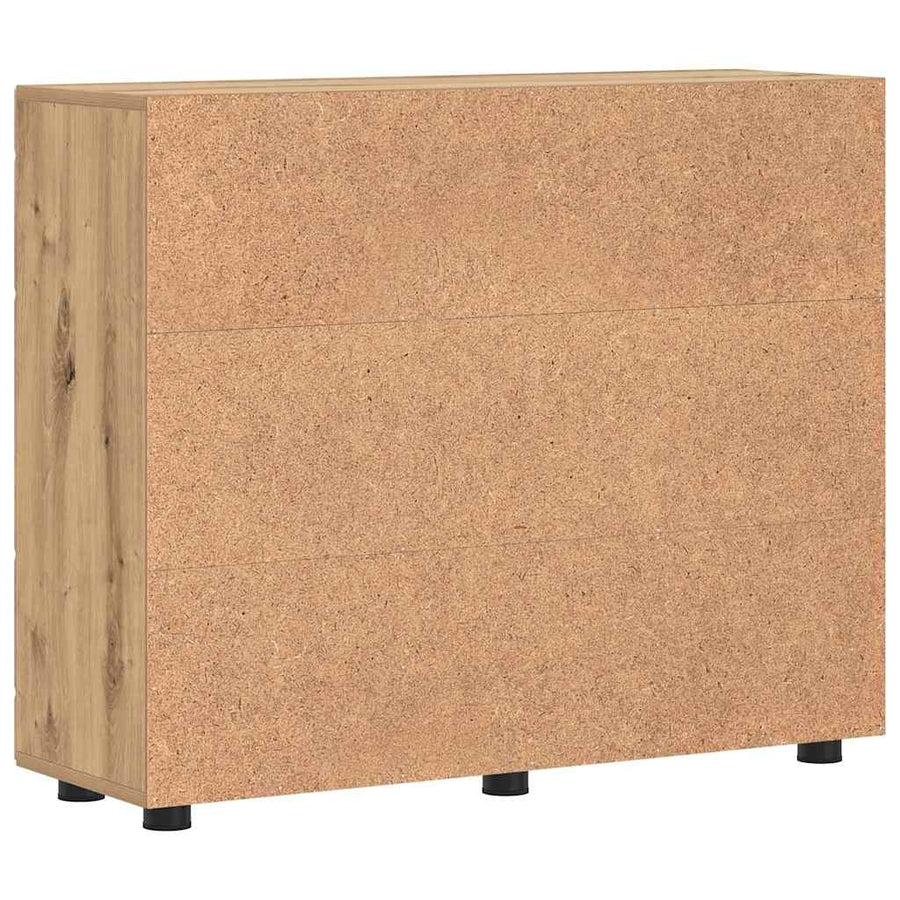 Houten Kast Artisan Eiken 88,5 x 30,5 x 73 cm Bewerkt hout
