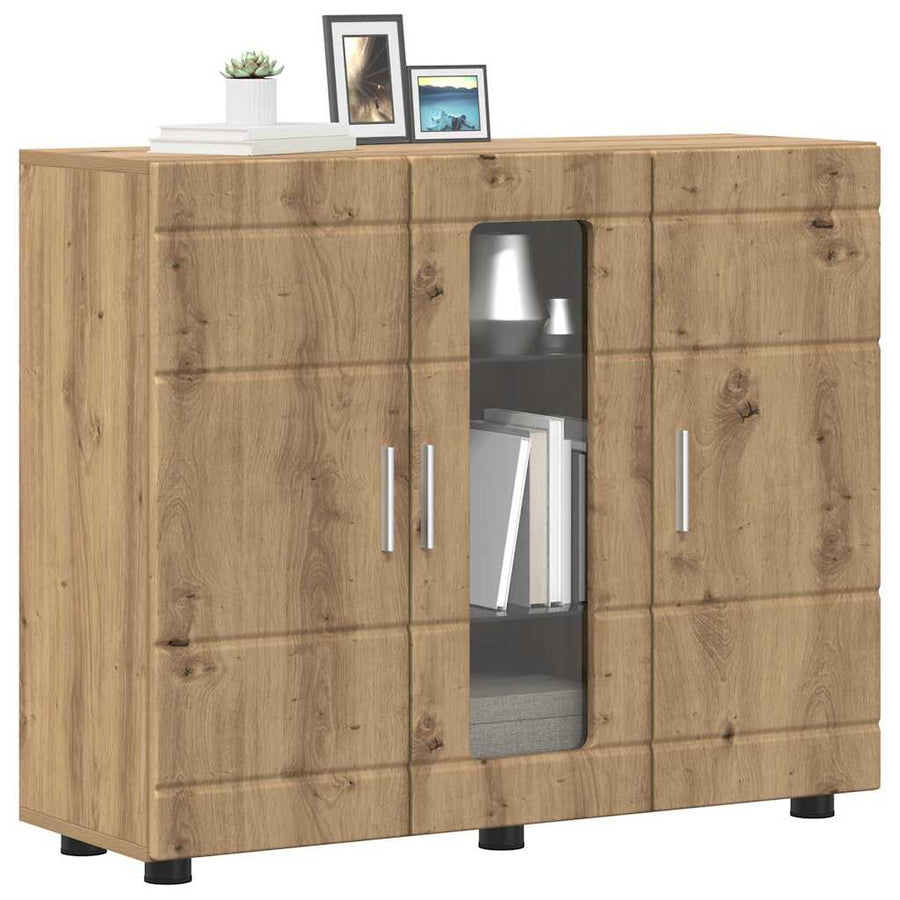 Houten Kast Artisan Eiken 88,5 x 30,5 x 73 cm Bewerkt hout