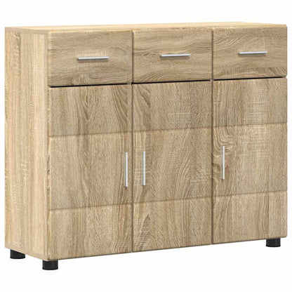 Dressoir Sonoma Eiken 88,5 x 30,5 x 73 cm Bewerkt hout