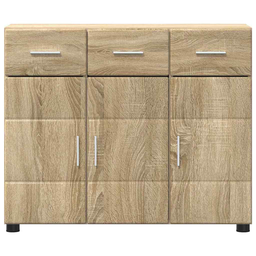 Dressoir Sonoma Eiken 88,5 x 30,5 x 73 cm Bewerkt hout