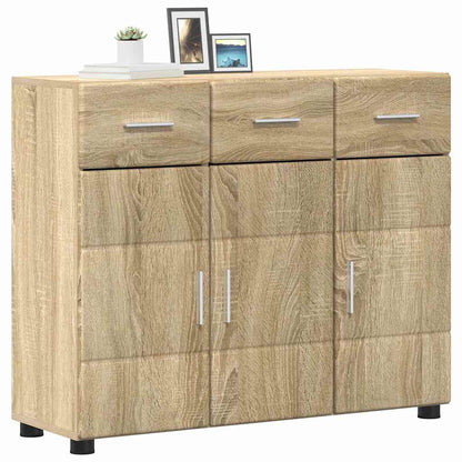 Dressoir Sonoma Eiken 88,5 x 30,5 x 73 cm Bewerkt hout
