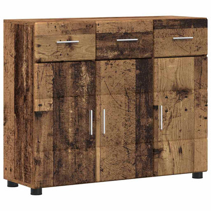 Dressoir met plank Oudhout 88,5 x 30,5 x 73 cm Bewerkt hout