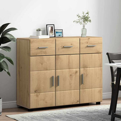 Dressoir Artisan Eiken 88,5 x 30,5 x 73 cm Bewerkt hout