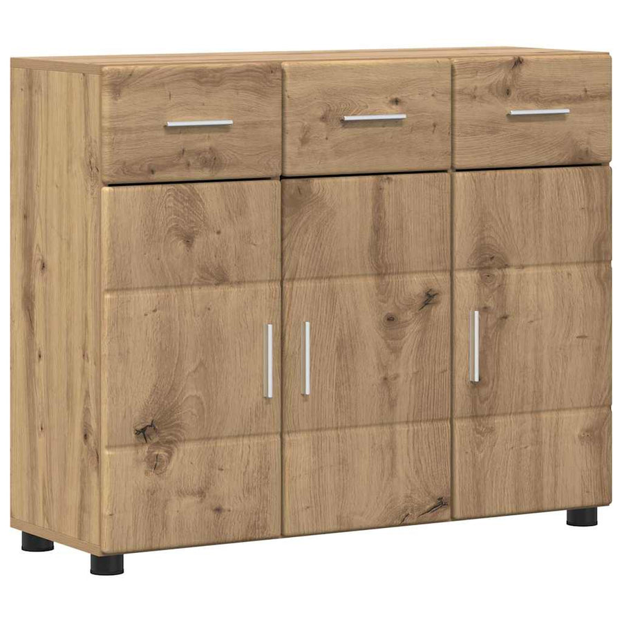 Dressoir Artisan Eiken 88,5 x 30,5 x 73 cm Bewerkt hout