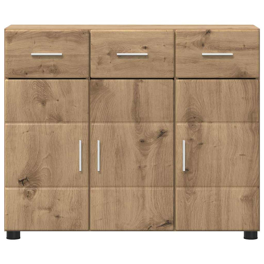 Dressoir Artisan Eiken 88,5 x 30,5 x 73 cm Bewerkt hout
