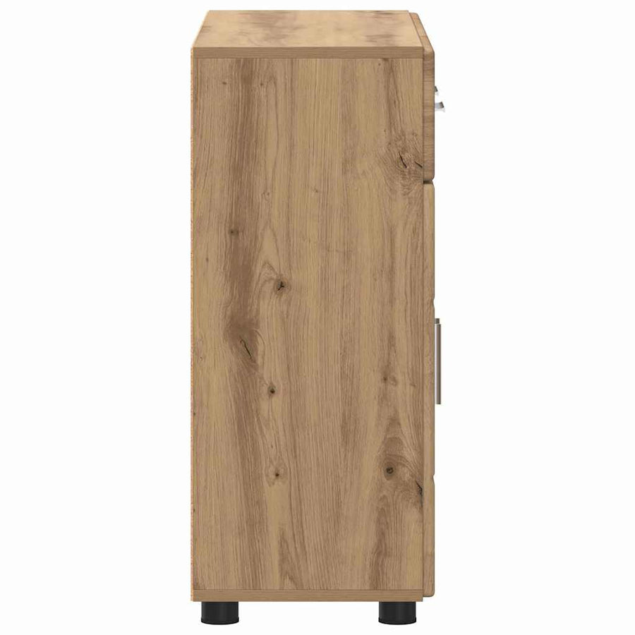Dressoir Artisan Eiken 88,5 x 30,5 x 73 cm Bewerkt hout