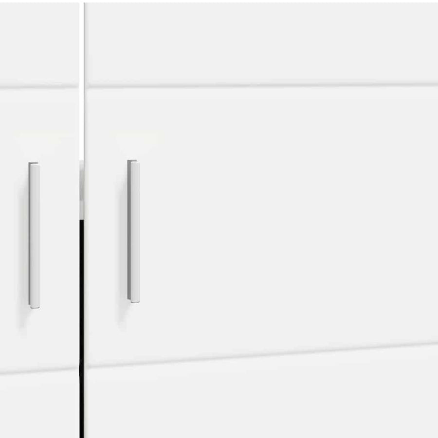 Badkamerkastenset TULUM Wit 60 x 34 x 63 cm Bewerkt hout