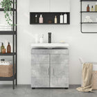 Badkamerkastenset Tulum 60x34x63 cm beton grijs