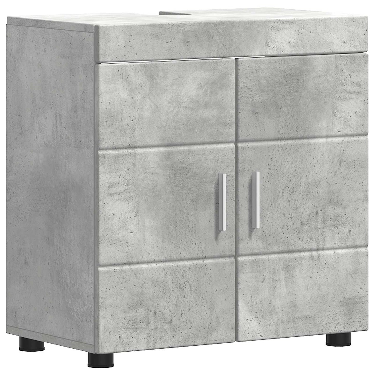 Badkamerkastenset met opslag TULUM Beton Grijs 60 x 34 x 63 cm