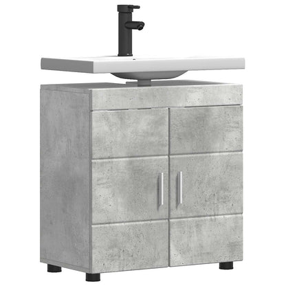 Badkamerkastenset met opslag TULUM Beton Grijs 60 x 34 x 63 cm