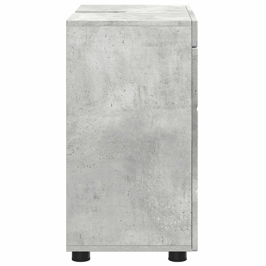 Badkamerkastenset met opslag TULUM Beton Grijs 60 x 34 x 63 cm