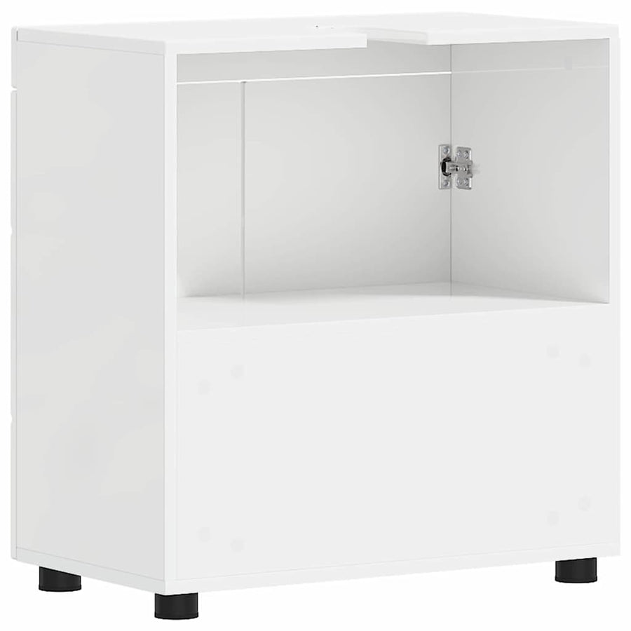 Badkamerkastenset TULUM Hoogglans wit 60 x 34 x 63 cm
