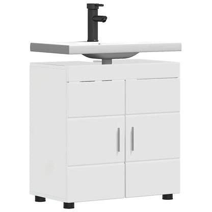 Badkamerkastenset TULUM Hoogglans wit 60 x 34 x 63 cm