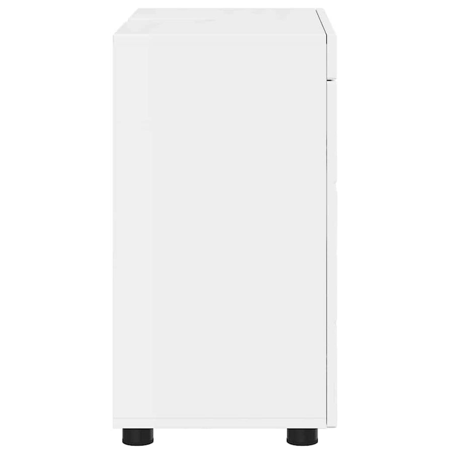 Badkamerkastenset TULUM Hoogglans wit 60 x 34 x 63 cm