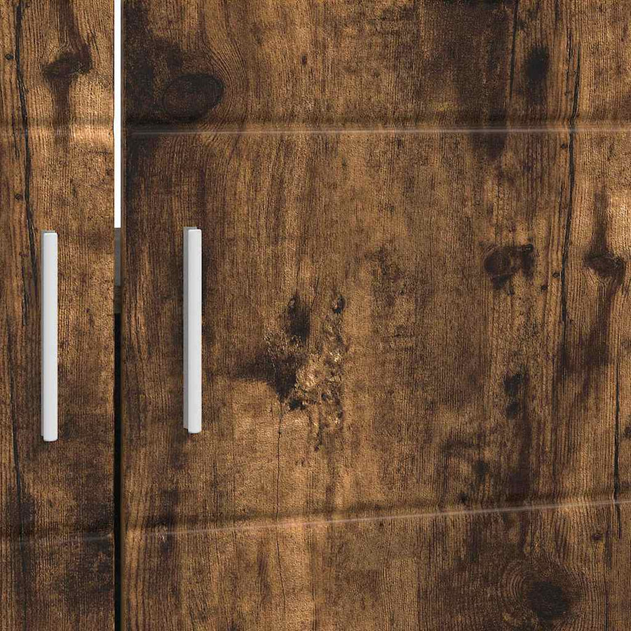 Badkamerkastenset TULUM Gerookt eiken 60 x 34 x 63 cm