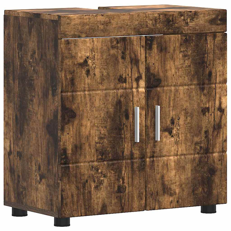 Badkamerkastenset TULUM Gerookt eiken 60 x 34 x 63 cm