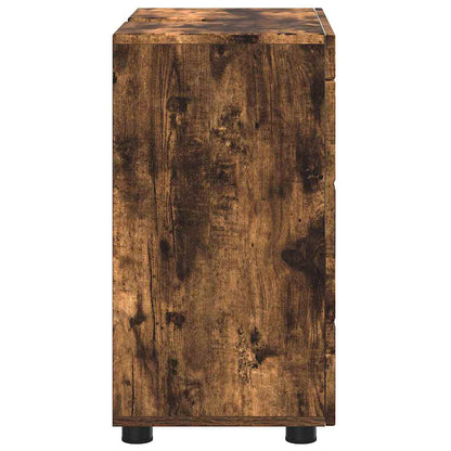 Badkamerkastenset TULUM Gerookt eiken 60 x 34 x 63 cm