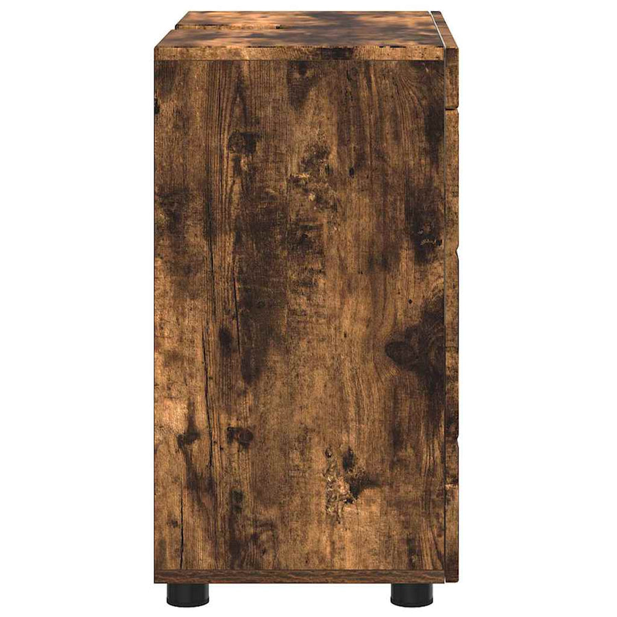 Badkamerkastenset TULUM Gerookt eiken 60 x 34 x 63 cm