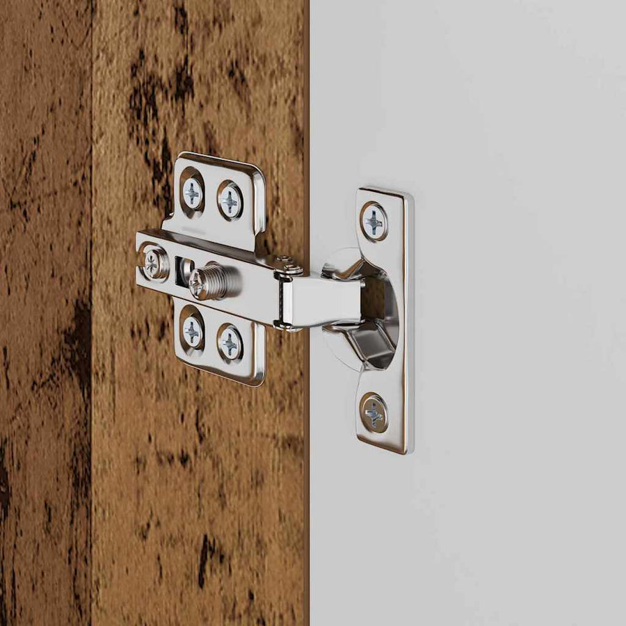 Badkamerkastenset TULUM Oudhout 60 x 34 x 63 cm Bewerkt hout