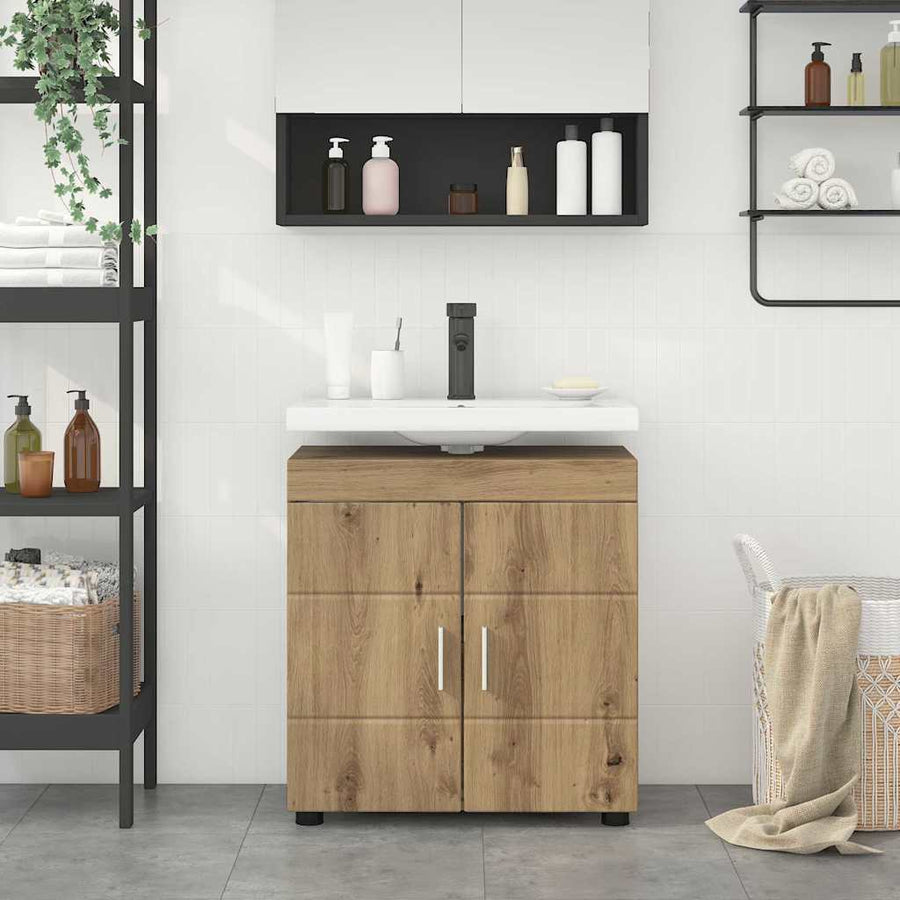 Badkamerkastenset TULUM Artisan Eiken 60 x 34 x 63 cm