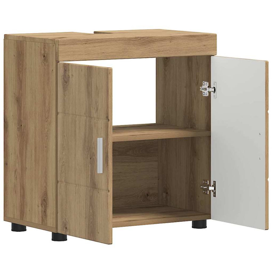 Badkamerkastenset TULUM Artisan Eiken 60 x 34 x 63 cm
