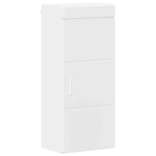 Badkamer wandkast TULUM Wit 37 x 24,5 x 86 cm Bewerkt hout