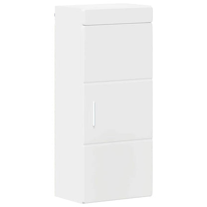 Badkamer wandkast TULUM Wit 37 x 24,5 x 86 cm Bewerkt hout