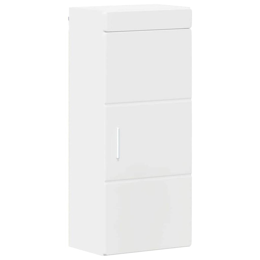 Badkamer wandkast TULUM Wit 37 x 24,5 x 86 cm Bewerkt hout
